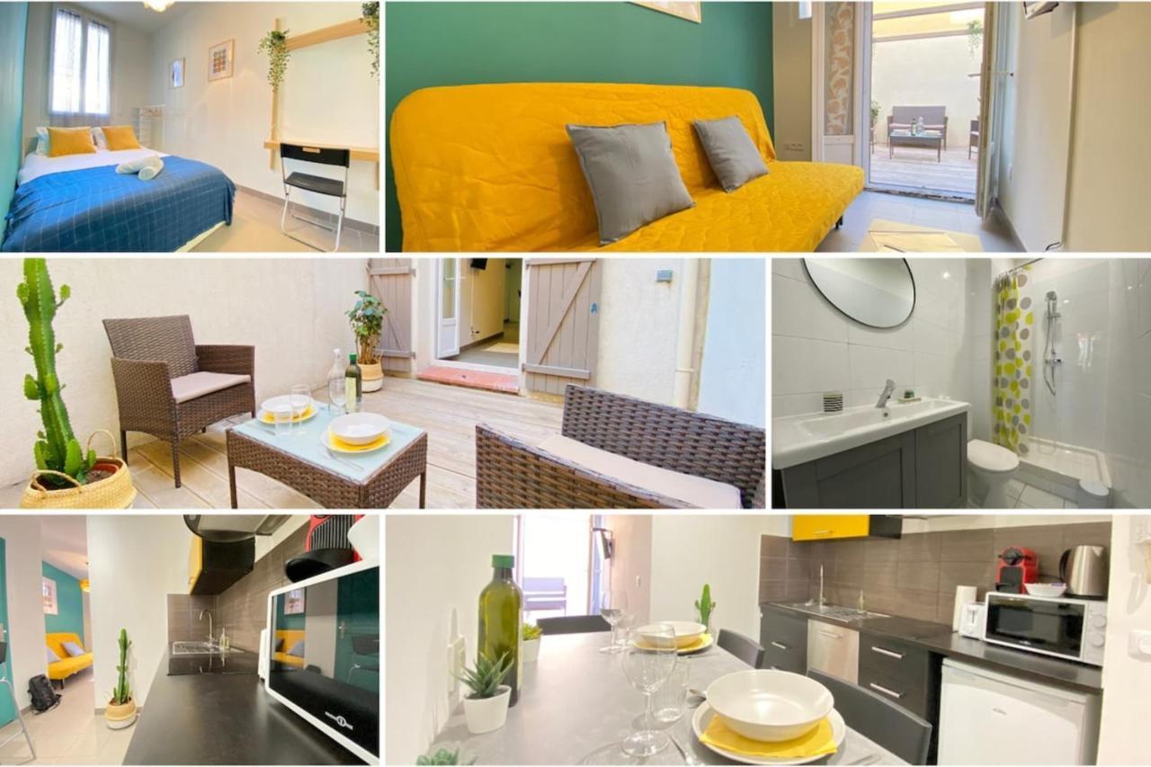 Happyhome Terrasse En Ville Fastwifi Netflix Marseille Exteriér fotografie