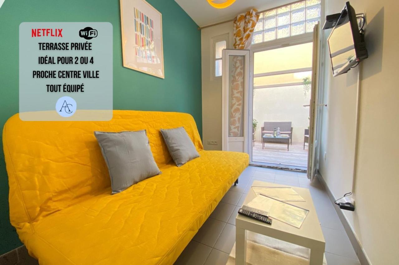 Happyhome Terrasse En Ville Fastwifi Netflix Marseille Exteriér fotografie
